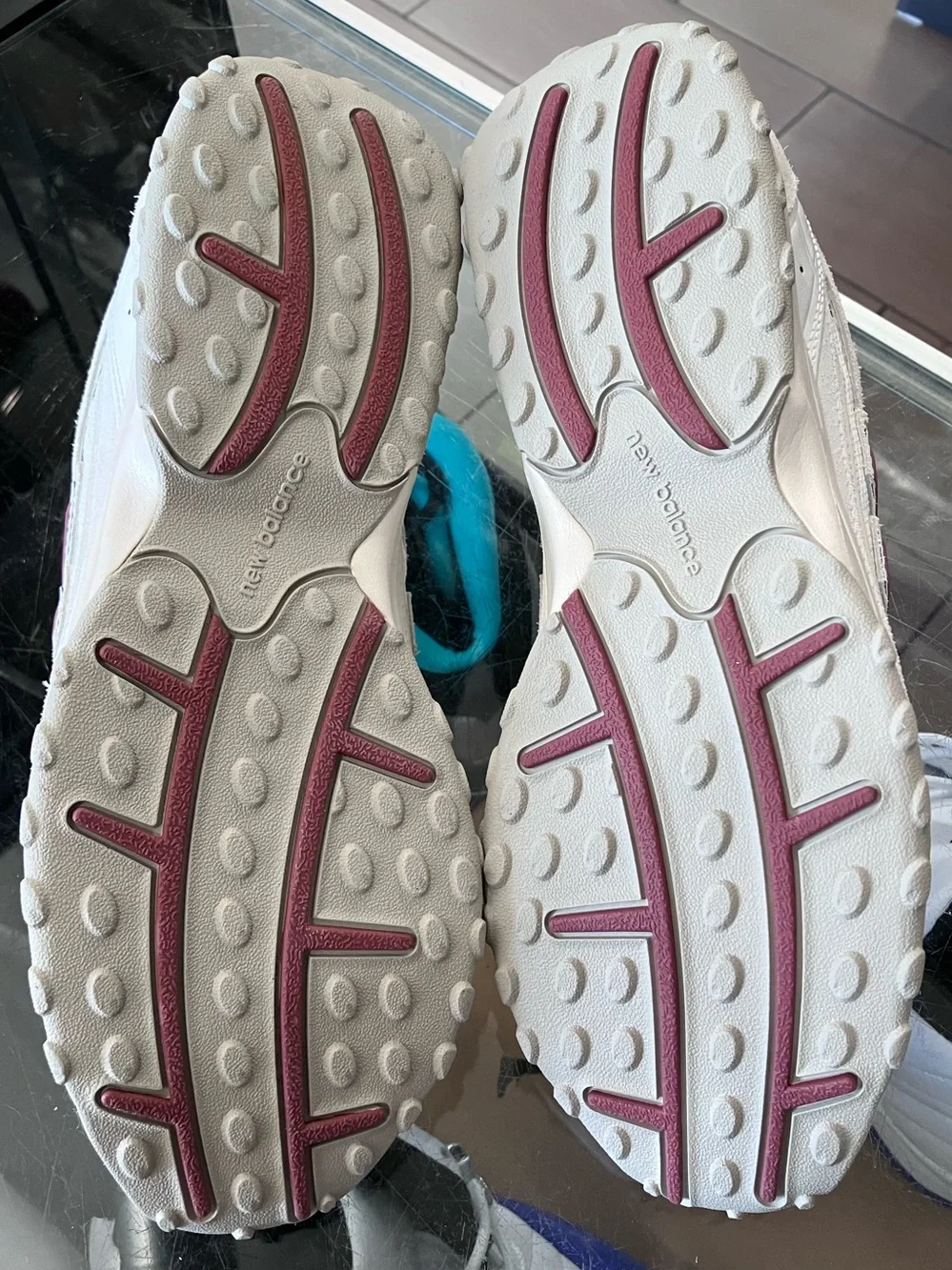 Women’s New Balance 204L Maroon Sea Salt Size 9.5